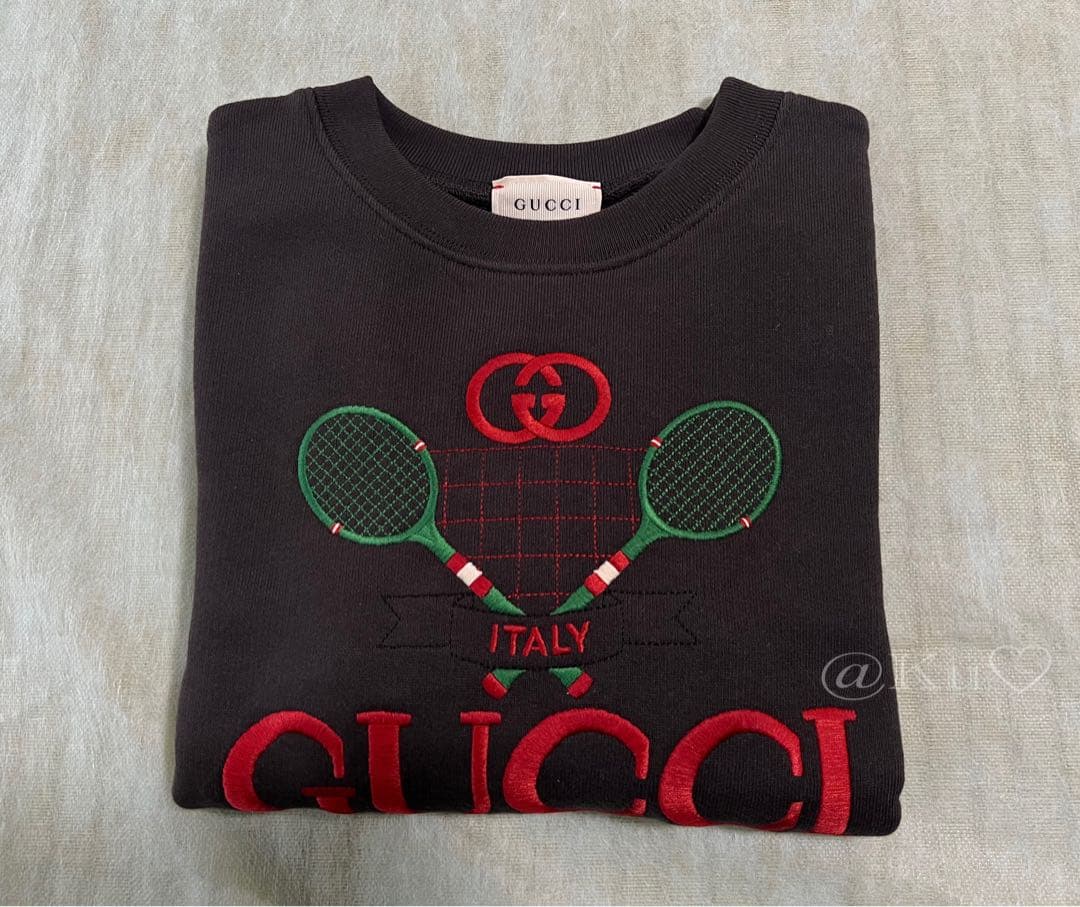 【新品】GUCCI グッチ ロゴ トレーナー 5(110)