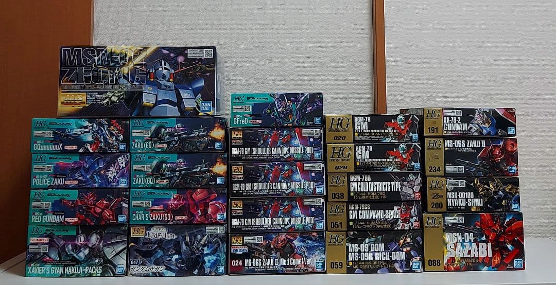 ガンプラ HG MG 23体セット