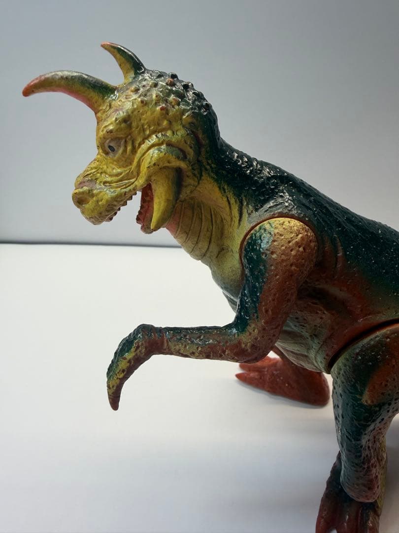 ポピー シーグラ キングザウルスシリーズ 足型付 ソフビ 当時物　ウルトラマンA