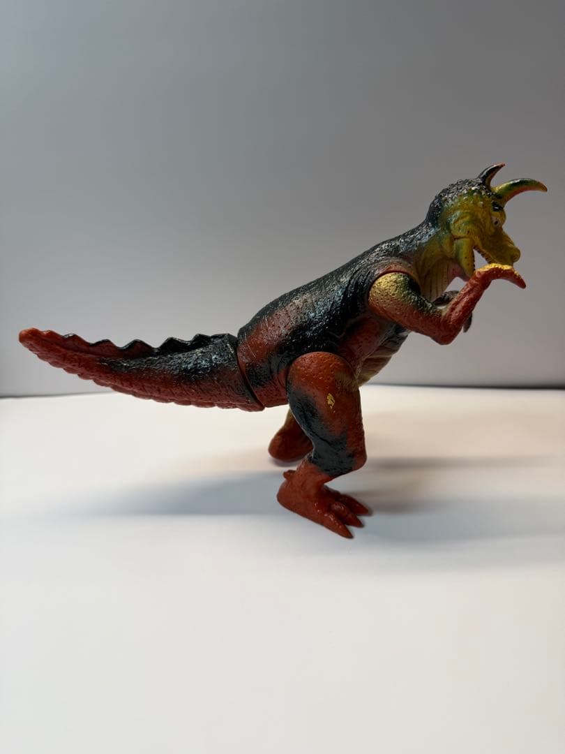 ポピー シーグラ キングザウルスシリーズ 足型付 ソフビ 当時物　ウルトラマンA