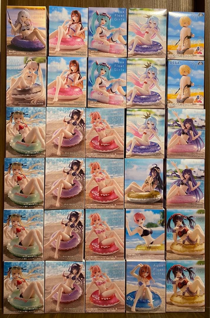 Aqua Float Girls  美少女フィギュア　まとめ売り　30体