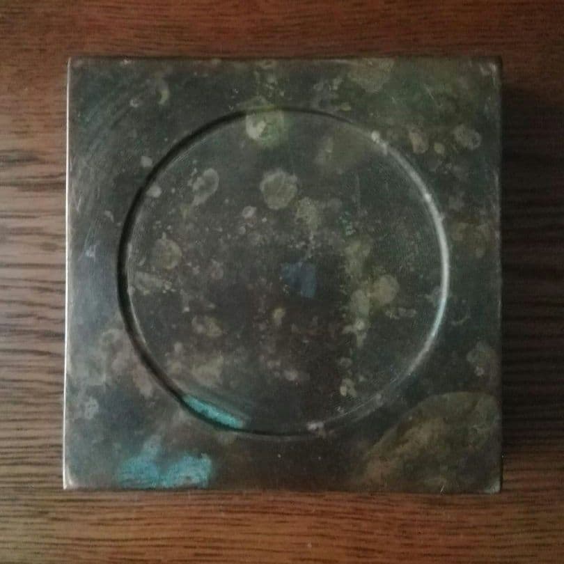 逸品　真鍮　灰皿　ミッドセンチュリー　オブジェ　スウェーデン　インダストリアル