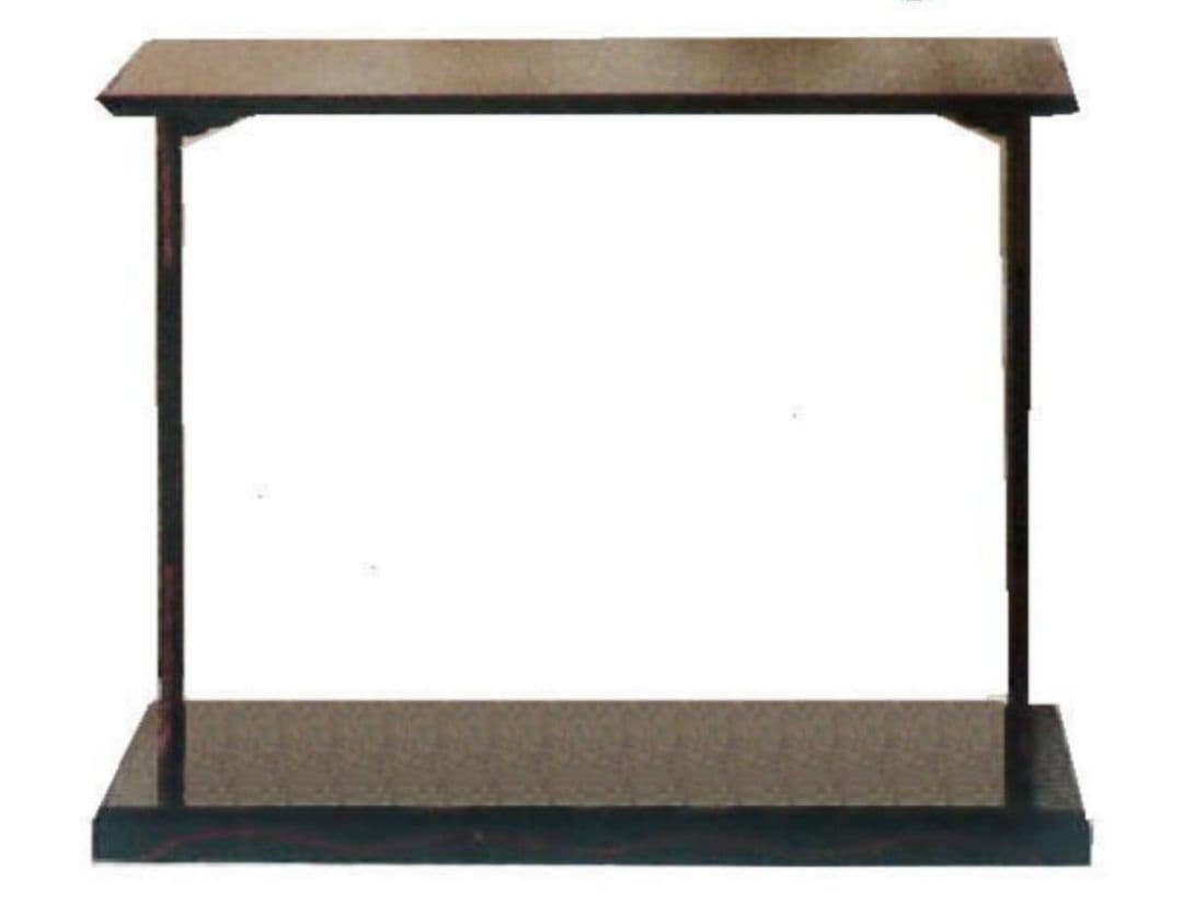 茶道具 及台子 青漆爪紅 宗旦好写 小林幸斎　組立式