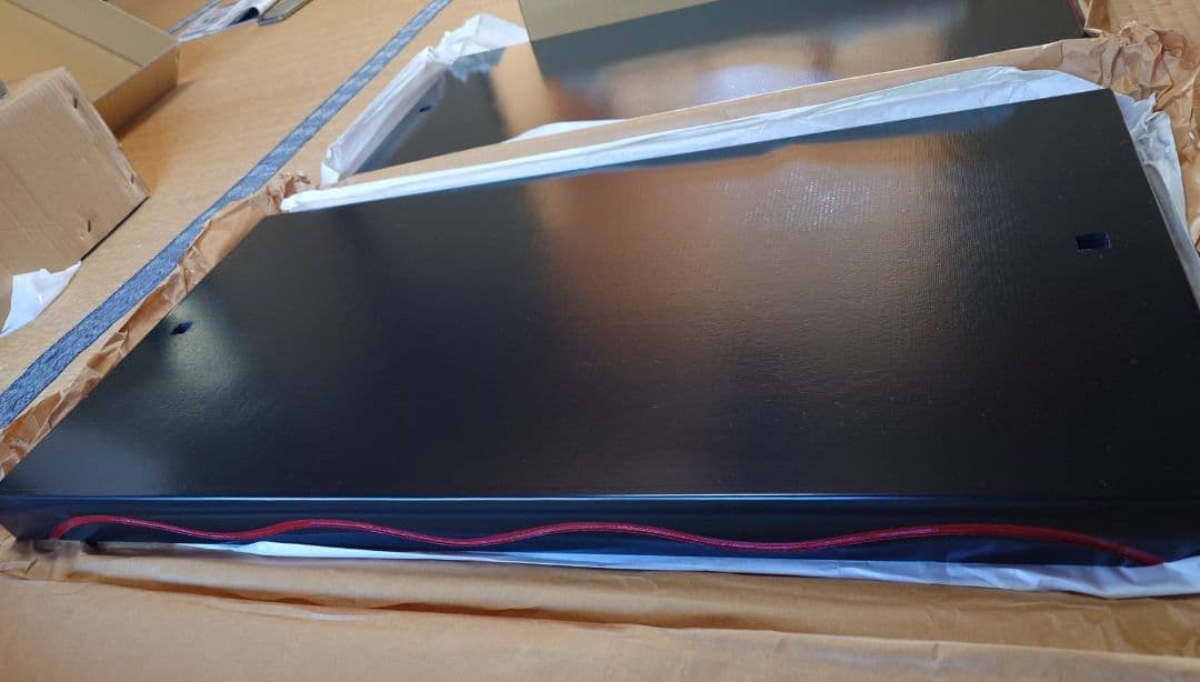 茶道具 及台子 青漆爪紅 宗旦好写 小林幸斎　組立式