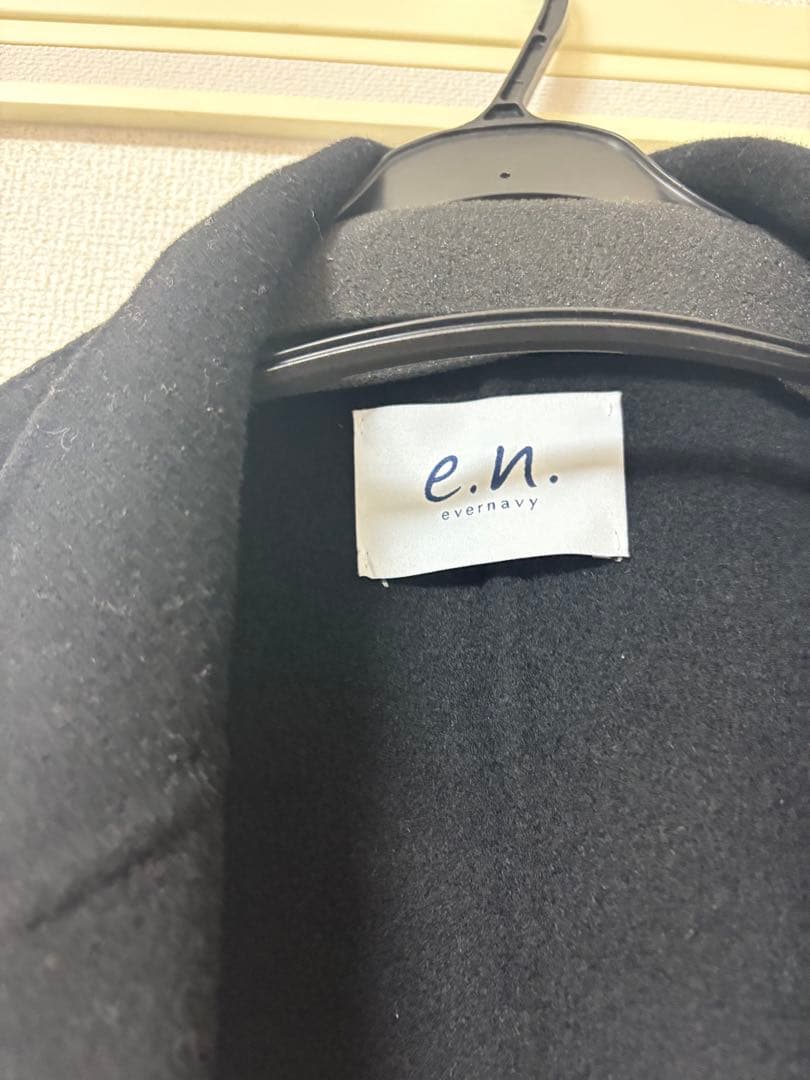 evernavy ロングコート Mサイズ ブラック