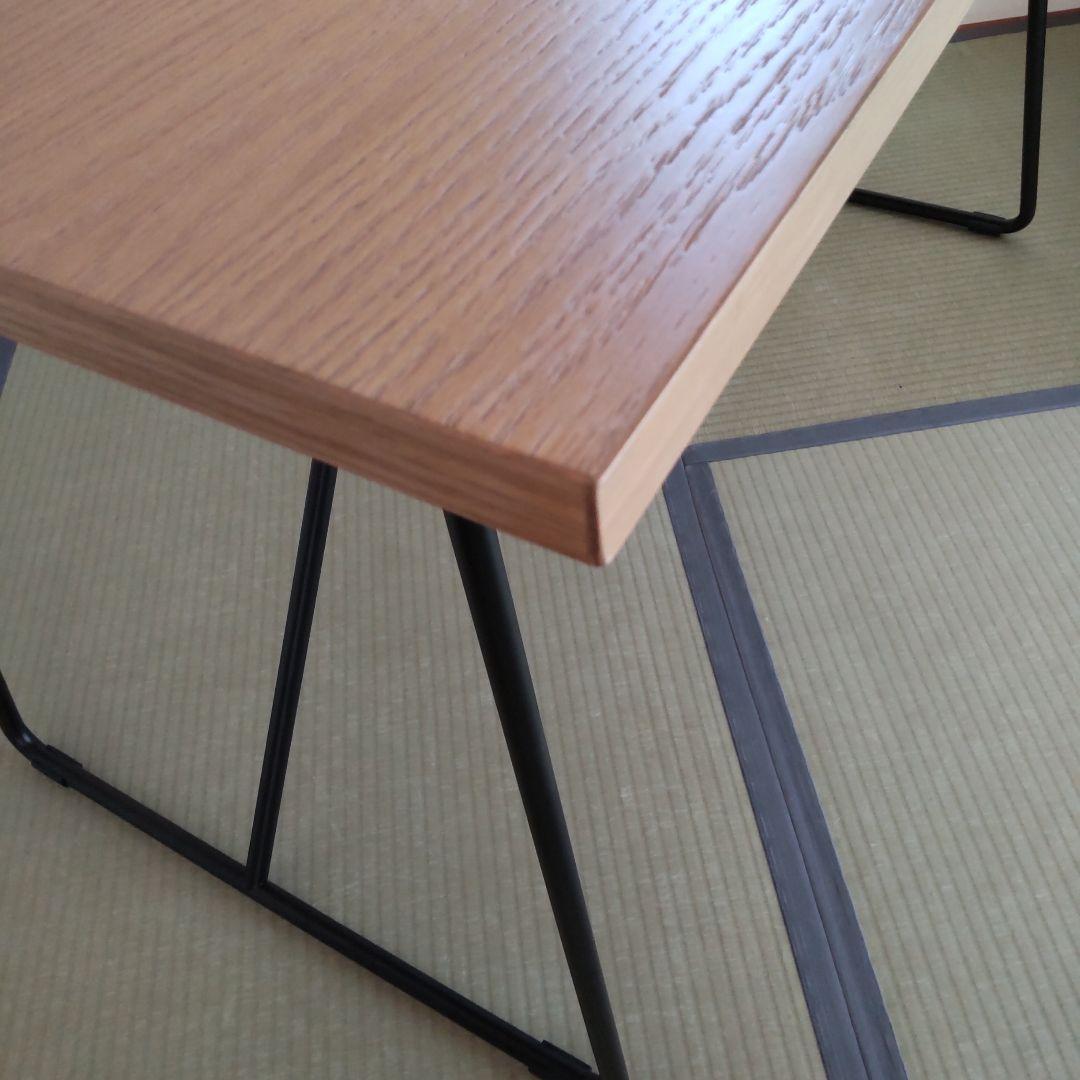 無印良品　折りたたみテーブル（幅120センチ　オーク材）