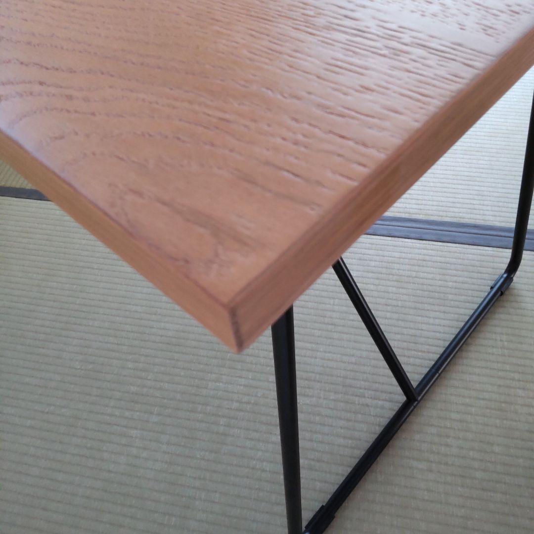 無印良品　折りたたみテーブル（幅120センチ　オーク材）