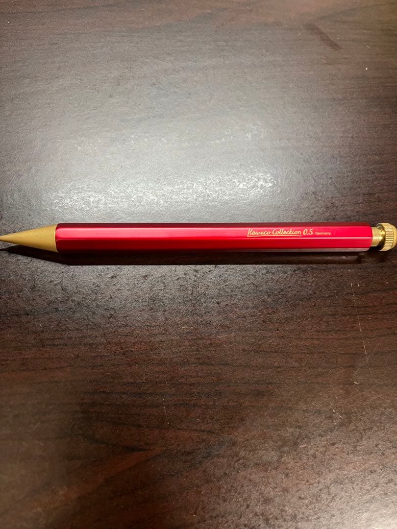 カヴェコペンシルスペシャル0.5 限定色レッド