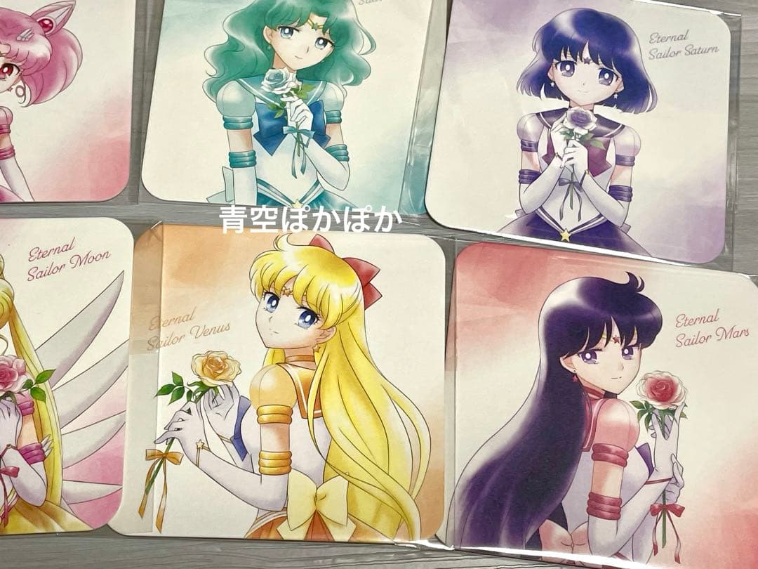 非売品　セーラームーン　数量限定　フルコンプ　コースター　コースターホルダー