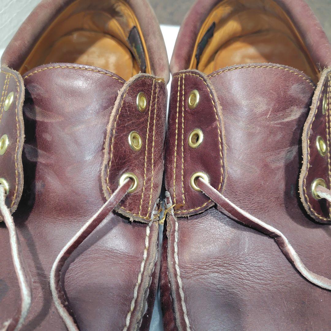 稀少☆Timberland 3eye CLASSIC LUG 本革 バーガンディ