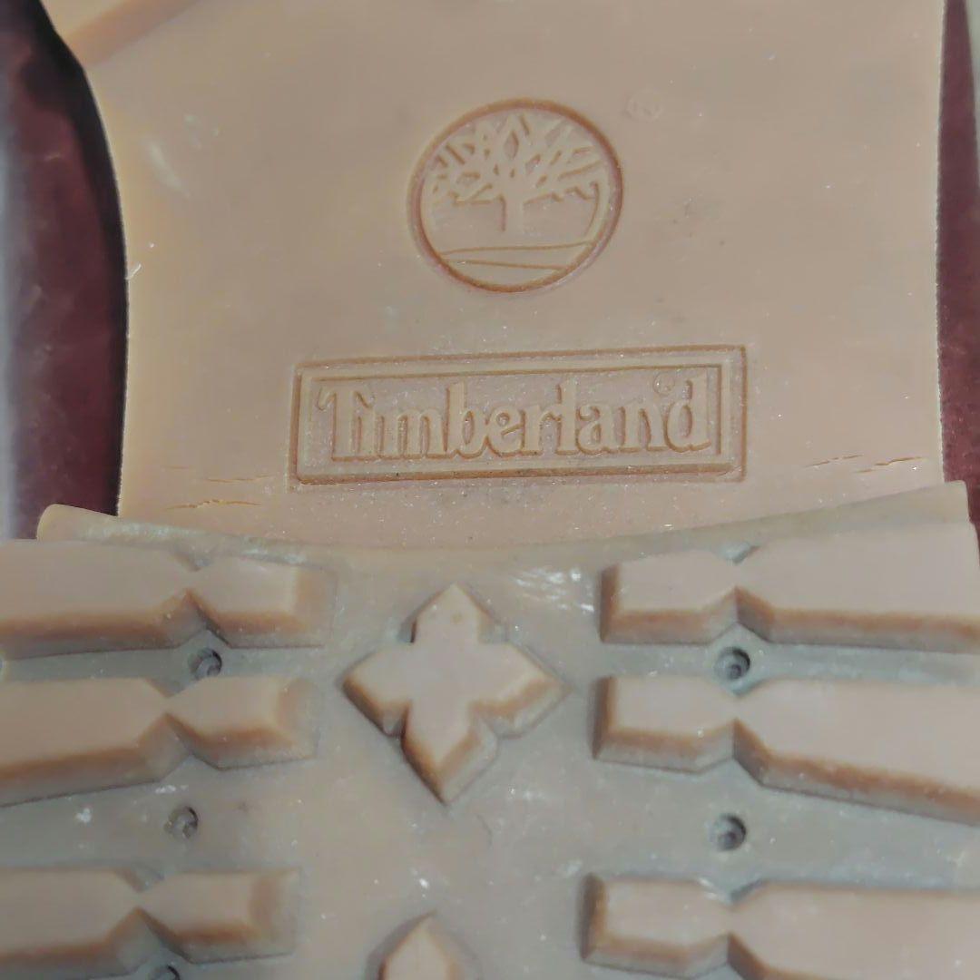 稀少☆Timberland 3eye CLASSIC LUG 本革 バーガンディ