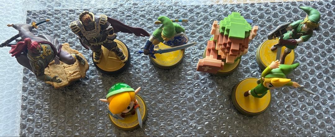 ゼルダ amiibo 7体セット ガノンドロフ＆リンク各種 多数まとめ売りセット