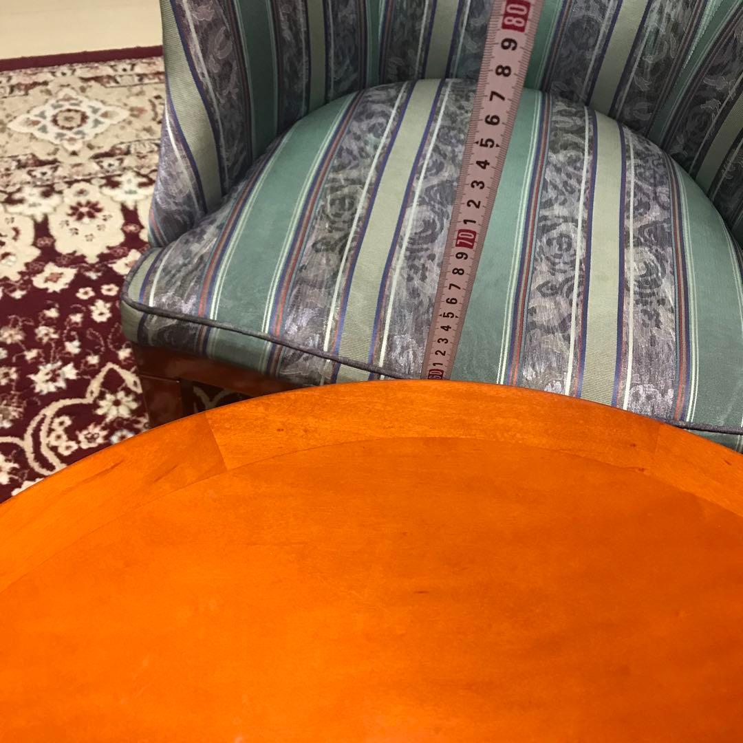 conde house アームソファシングルソファ カントリー 椅子 丸テーブル