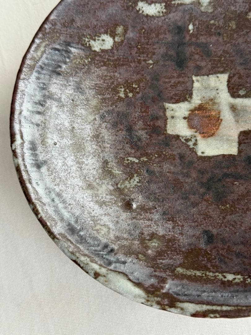 小野哲平6.5寸皿 クロス小 未使用品