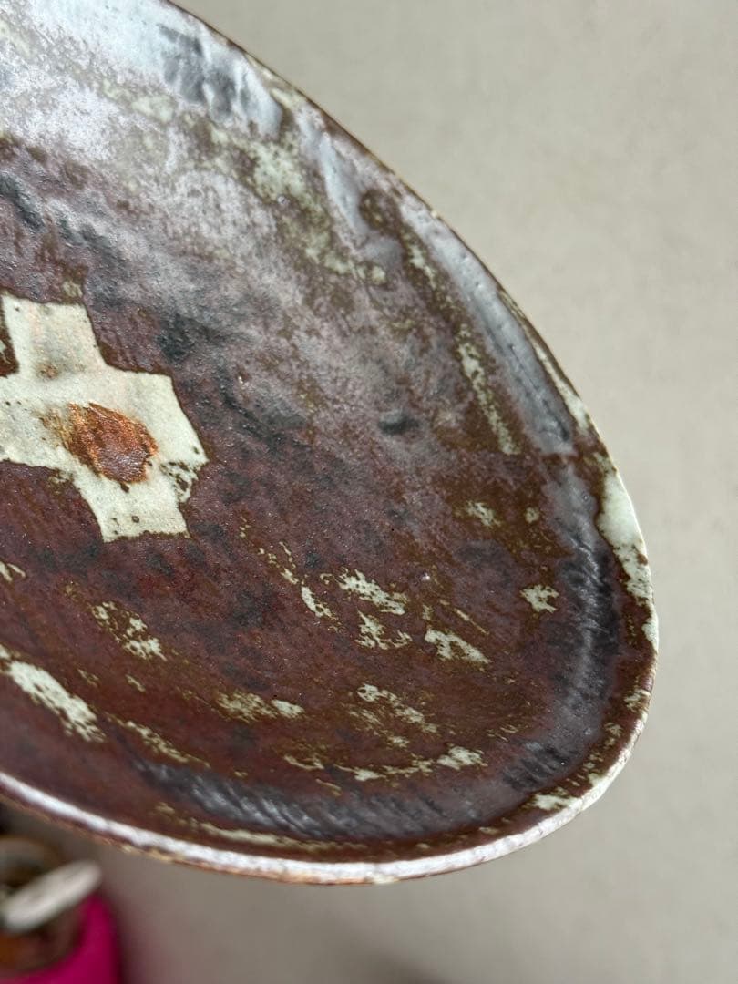 小野哲平6.5寸皿 クロス小 未使用品