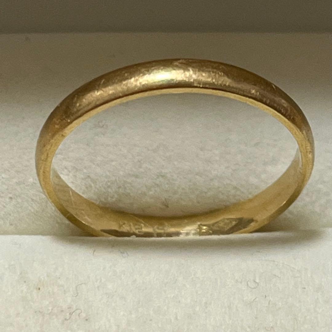 K18甲丸リング