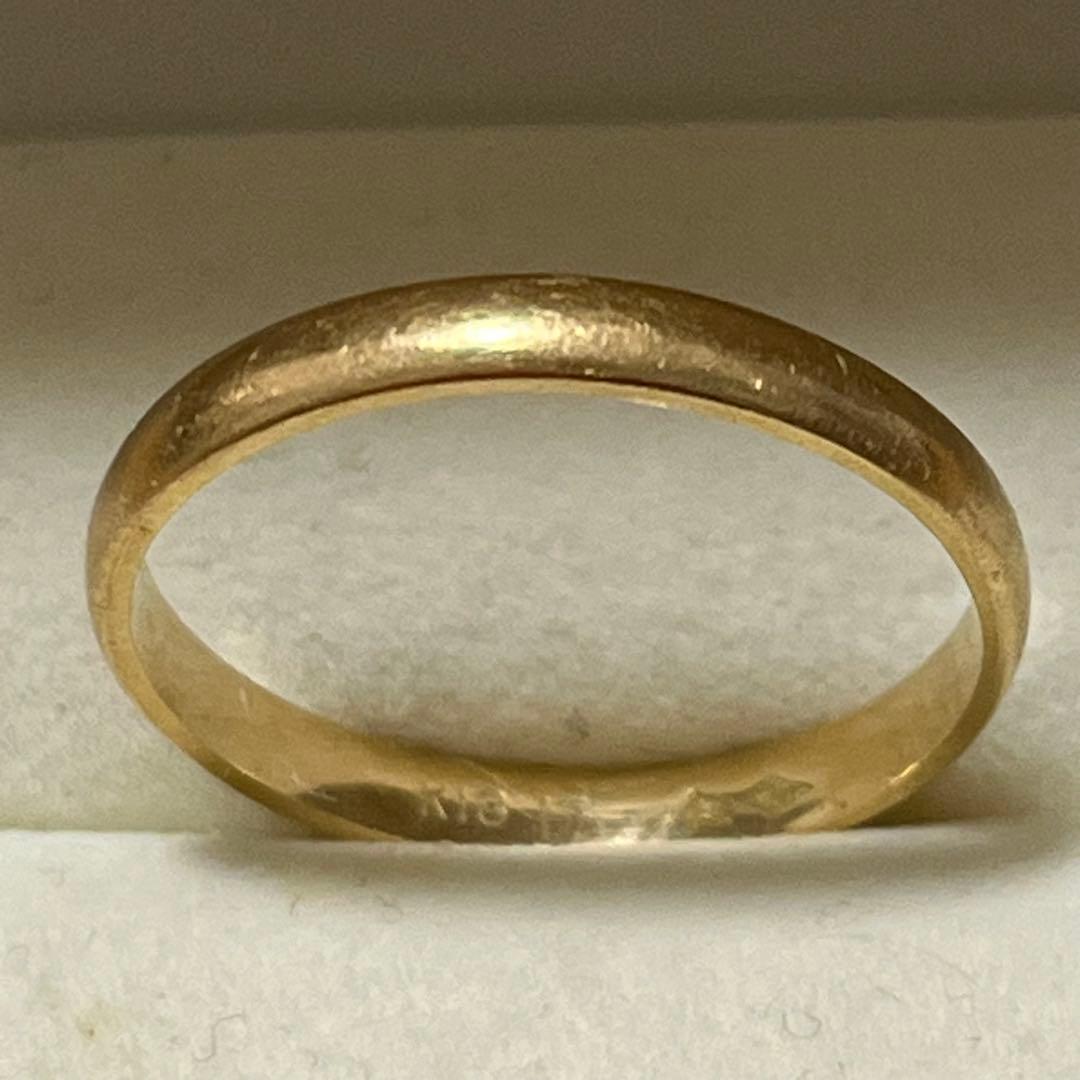 K18甲丸リング