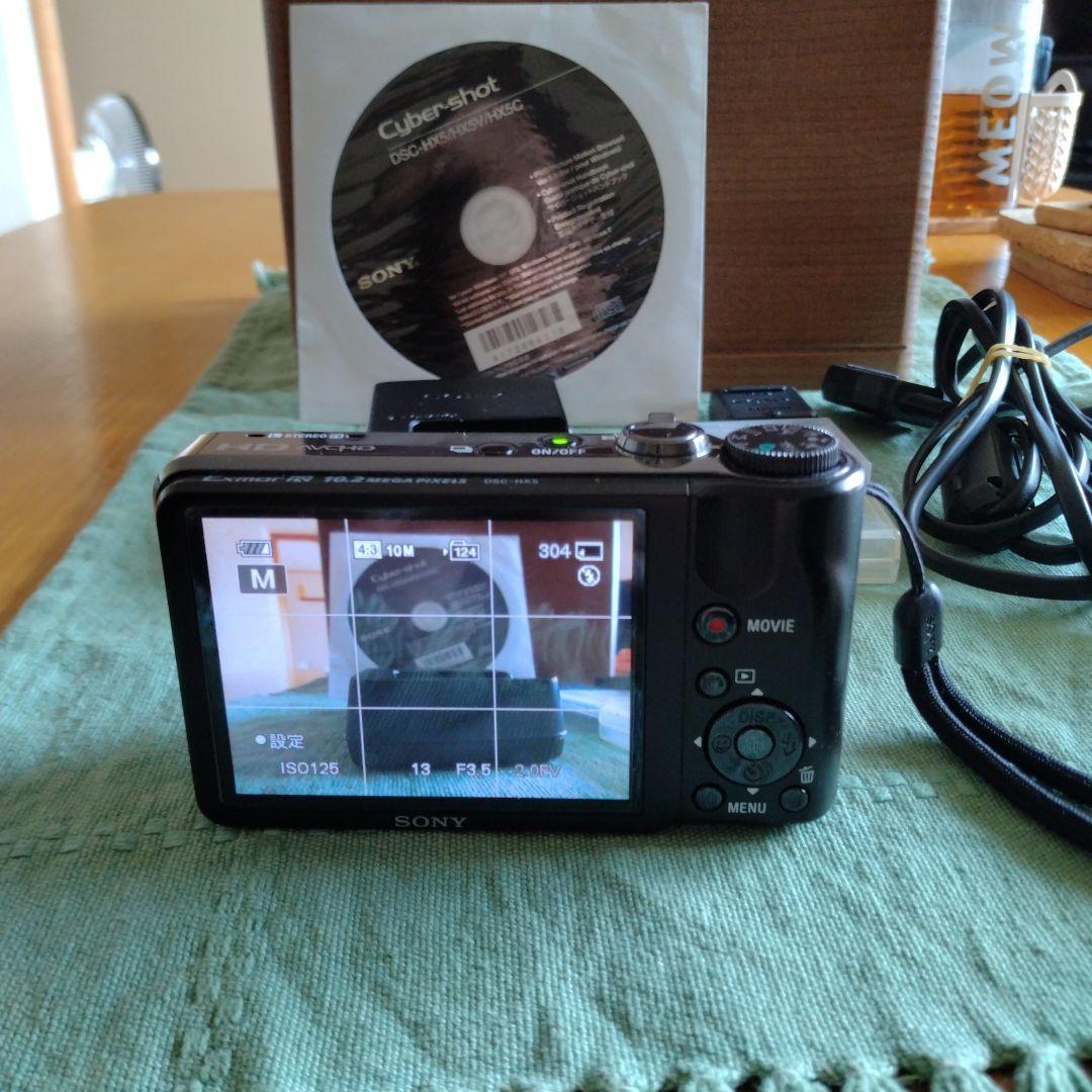 SONYサイバーショットDSC-HX5 充電器、アダプターケーブル、バッテリー2