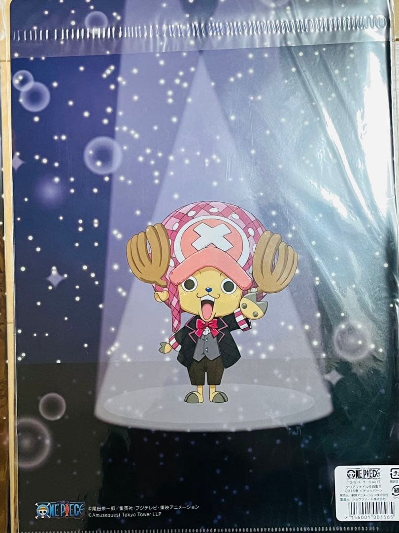 ワンピースタワー 限定 2016 春 クリアファイル ルフィ ゾロ ロビン ナミ