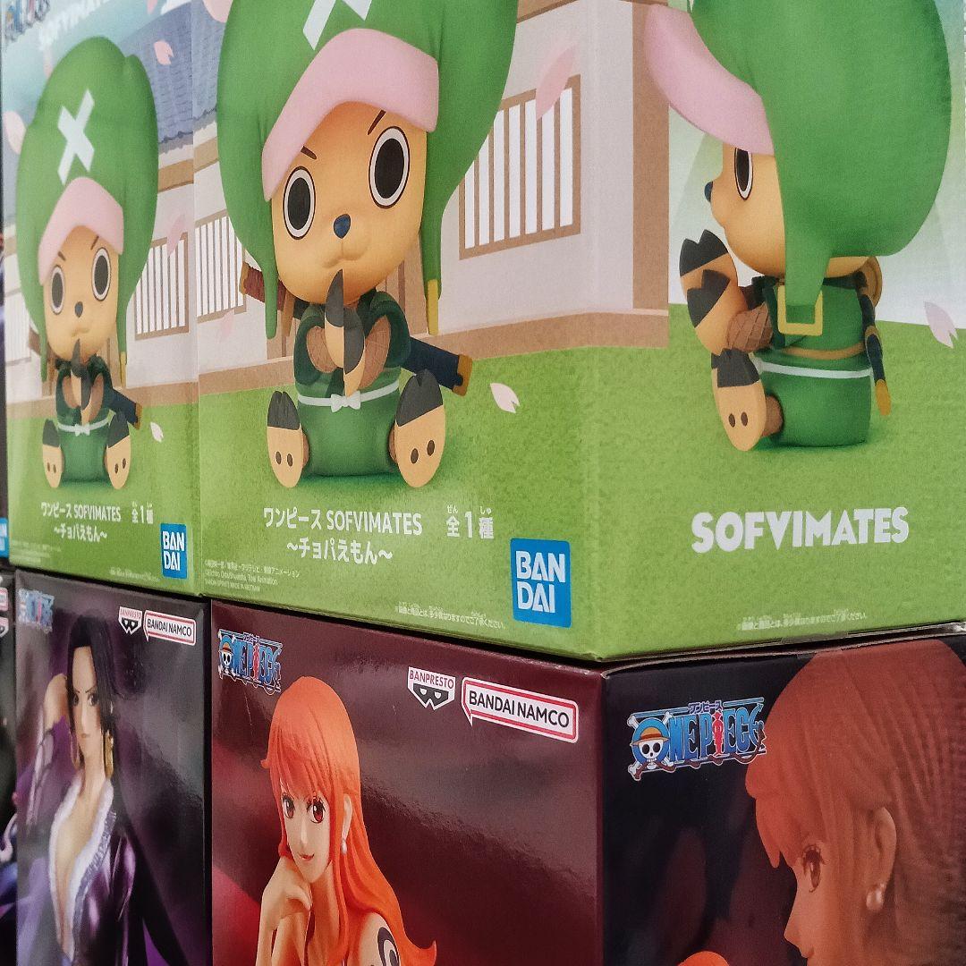 ワンピース フィギュア まとめ売り ルフィ ナミ ハンコック チョパえもん