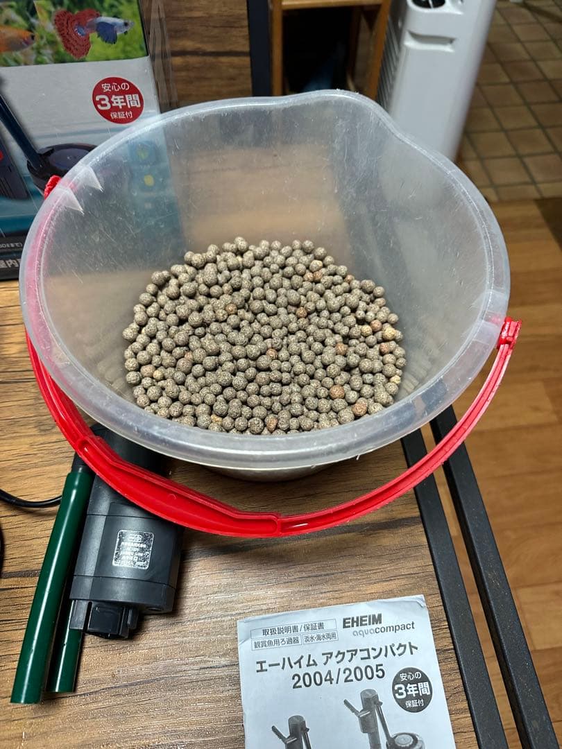 再出品 エーハイム アクアポンプ 2005 水槽用フィルター2個