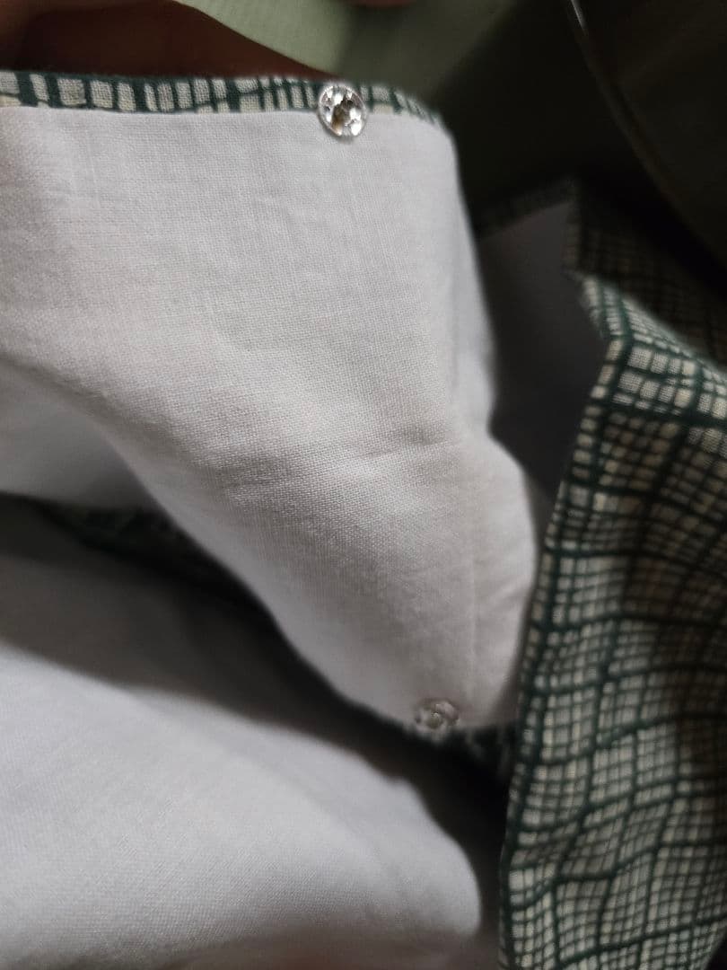 大幅値下&今夜まで。日本橋竺仙 幻の籠染、レア柄 金魚×竹グリーン綿縮地