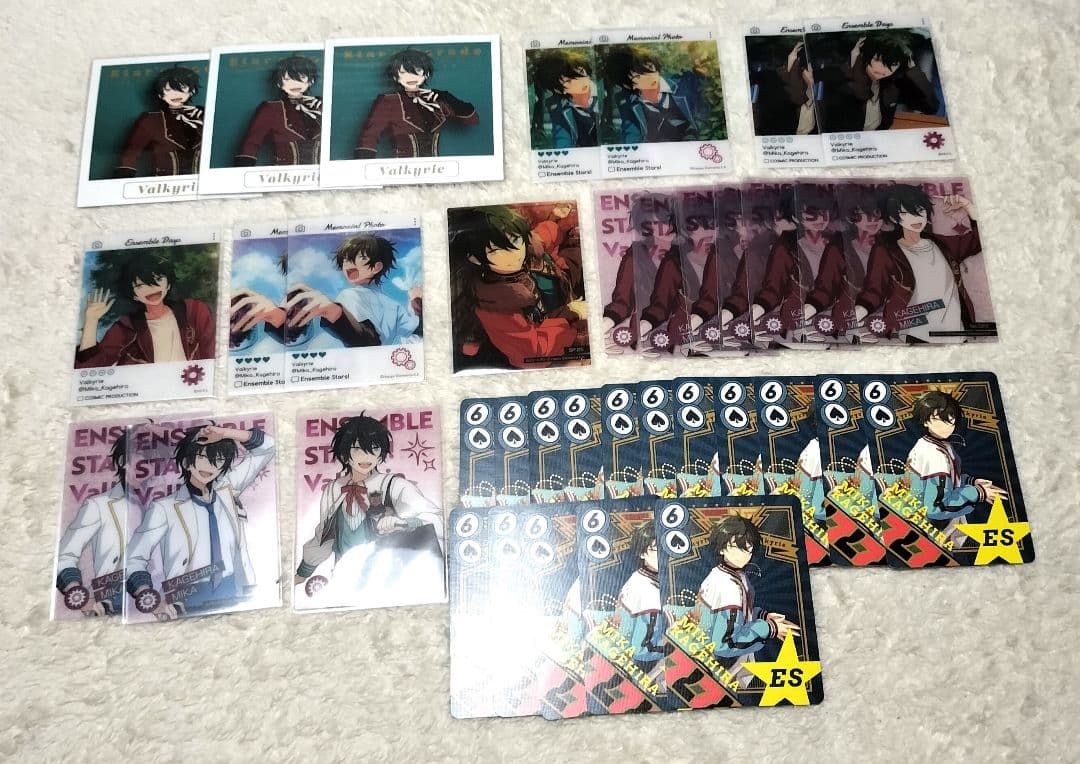 あんスタ　影片　みか　紙類セット