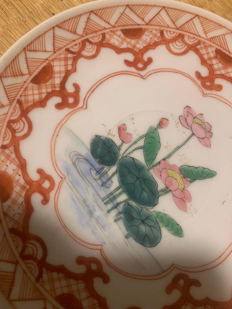中国清時代の五彩お皿