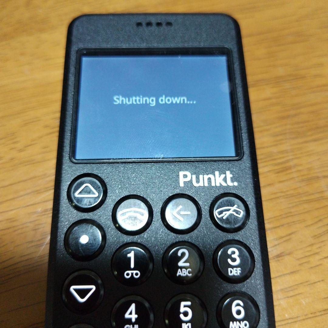 【最終値下げ 1/7まで掲載】Punkt. MP02 ブラック