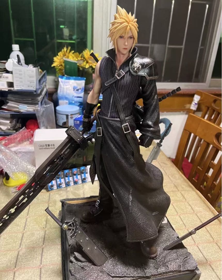 ファイナルファンタジー ⅦDBS クラウドフィギュア ガレージキットスタチュー