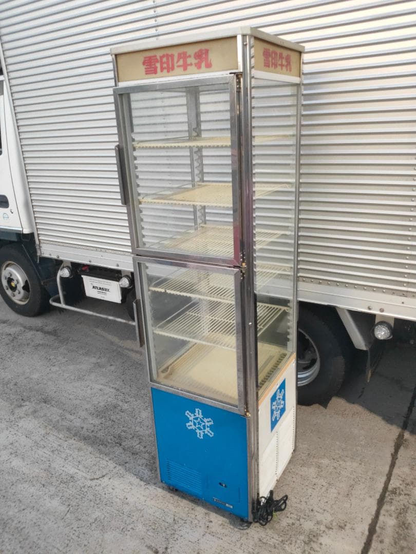 SANYO☆4面冷蔵ショーケース②☆動作良好^^(引取歓迎 6000円)