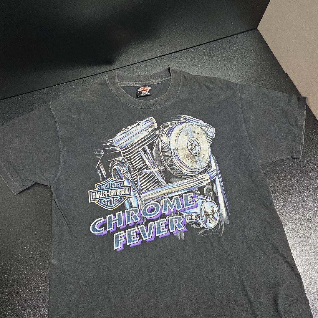 シ*ト様 90's～Harley-Davidson Chrome Fever T