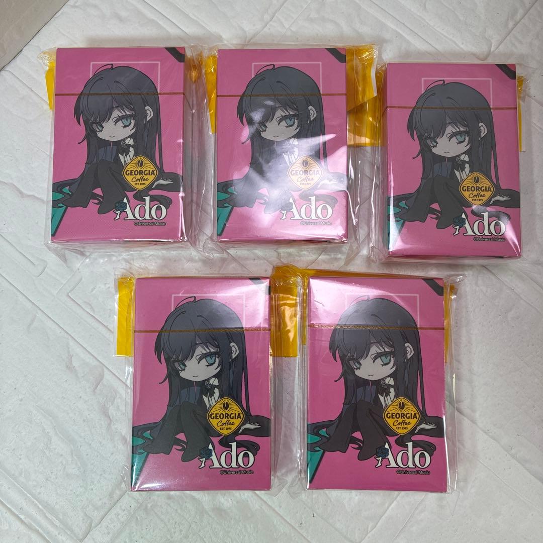 【大幅値下げ】【全４種×5セット】【非売品】Ado　トランプ　ジョージア