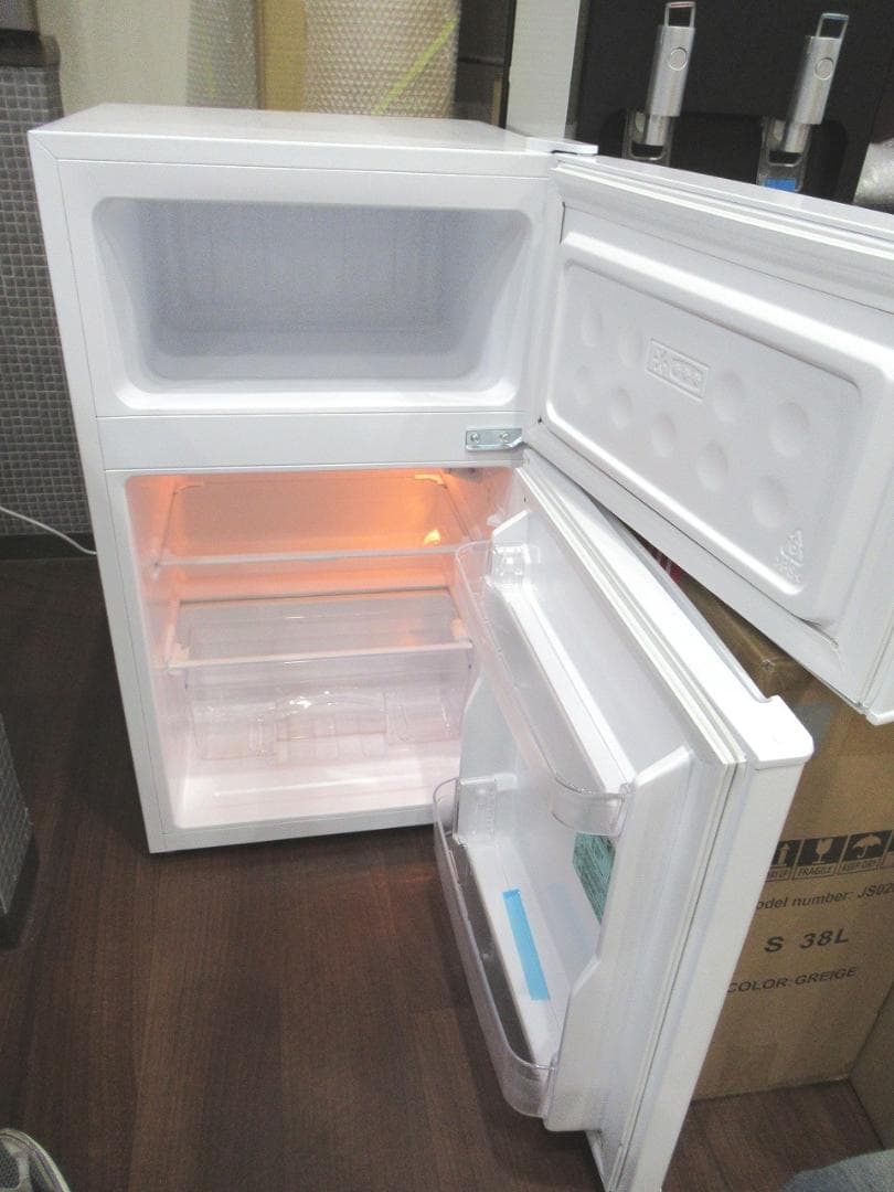 Haier （ハイアール）　JR-N85D 85L　2ドア　小型　冷凍　冷蔵庫