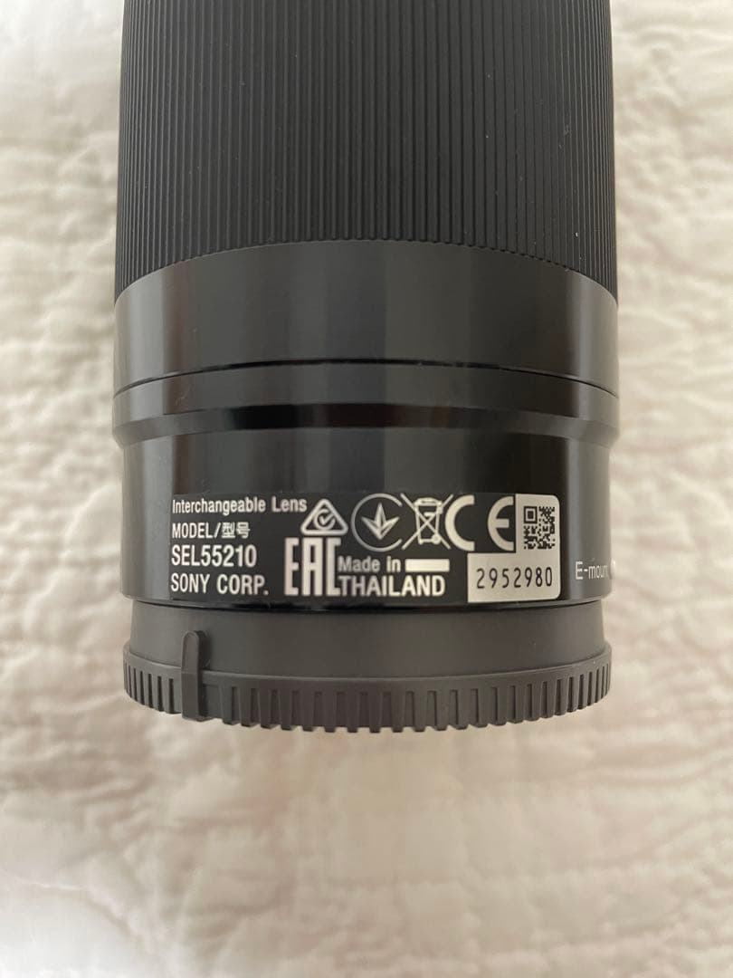 SONY E 4.5-6.3 55-210 OSS望遠レンズ49mmフィルター径