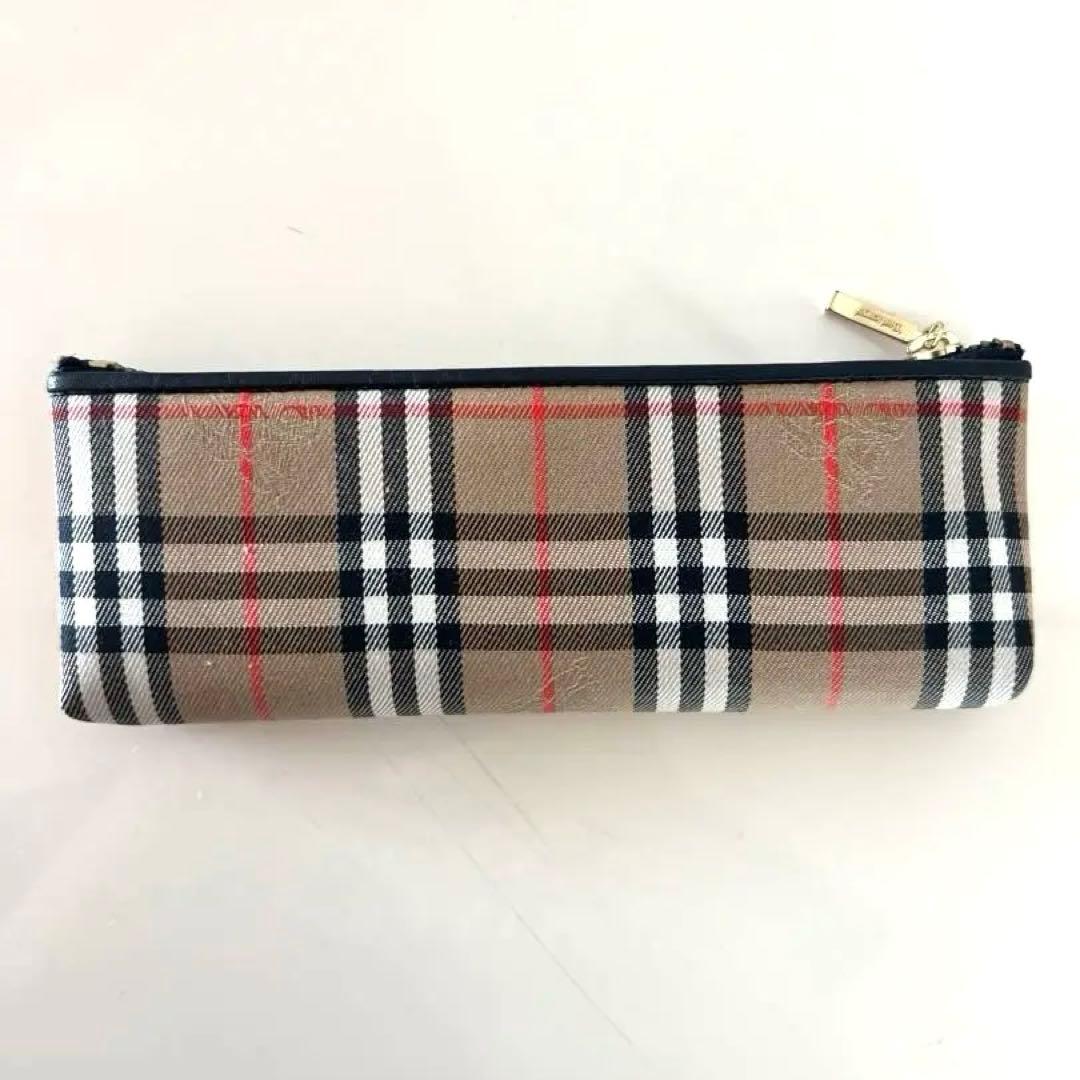 Burberrys チェック柄 ペンケース