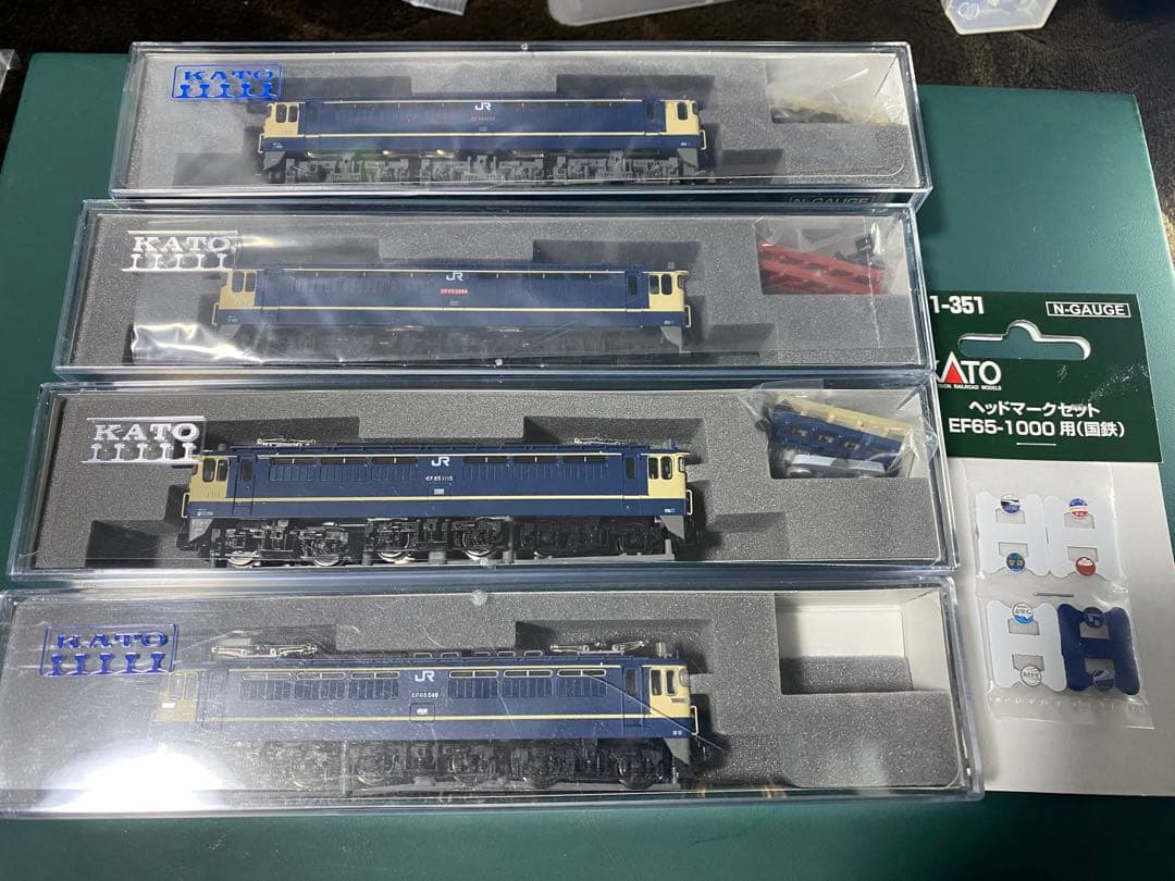 kato Nゲージ EF65 4両セット
