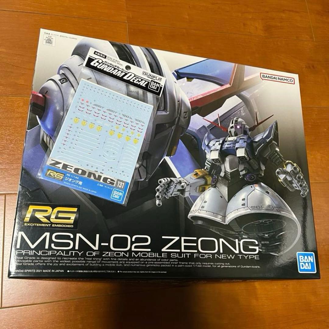 RG MSN-02 ジオング(専用デカール付き)