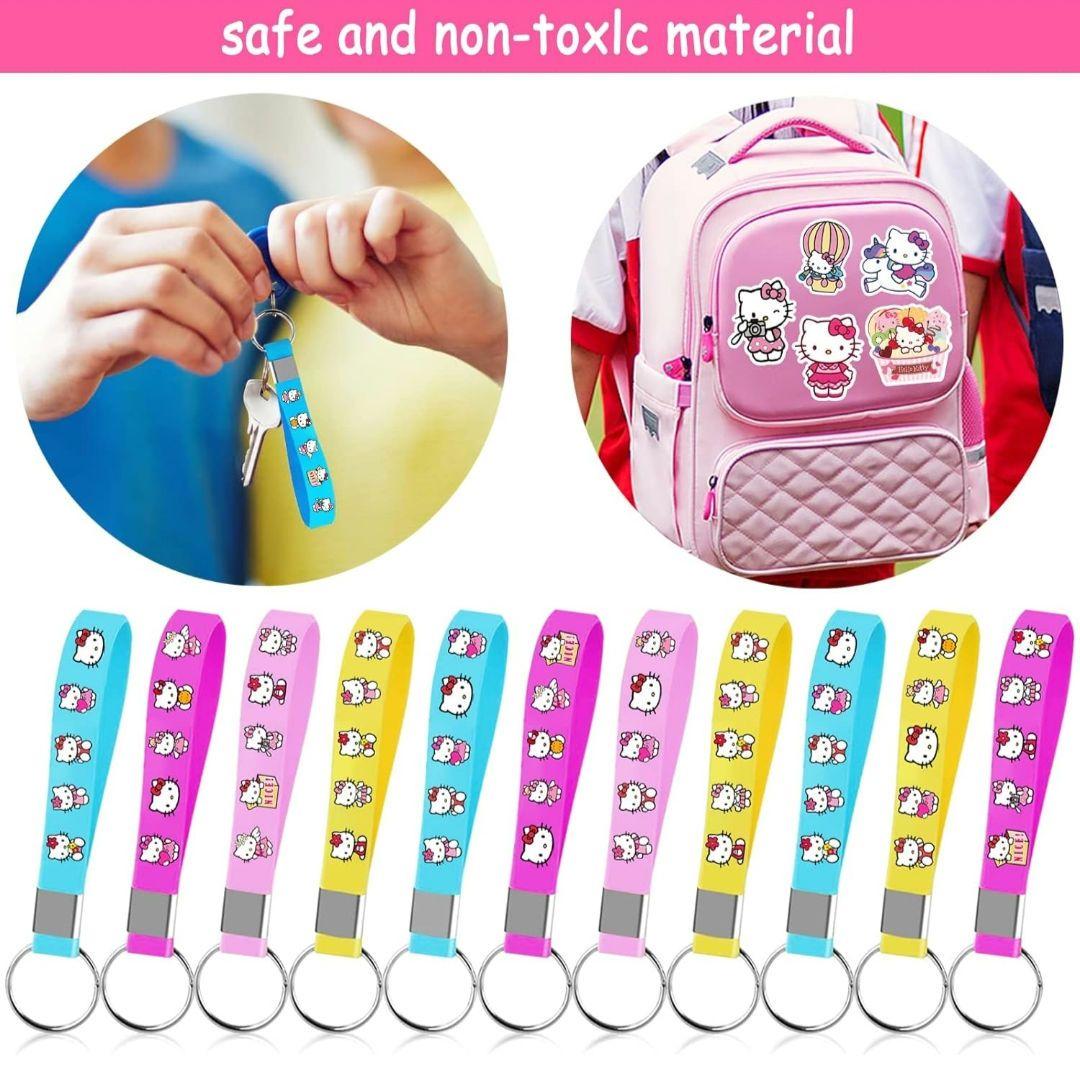 ✨新品未使用 キティ 缶バッジ キーホルダー シール バンド