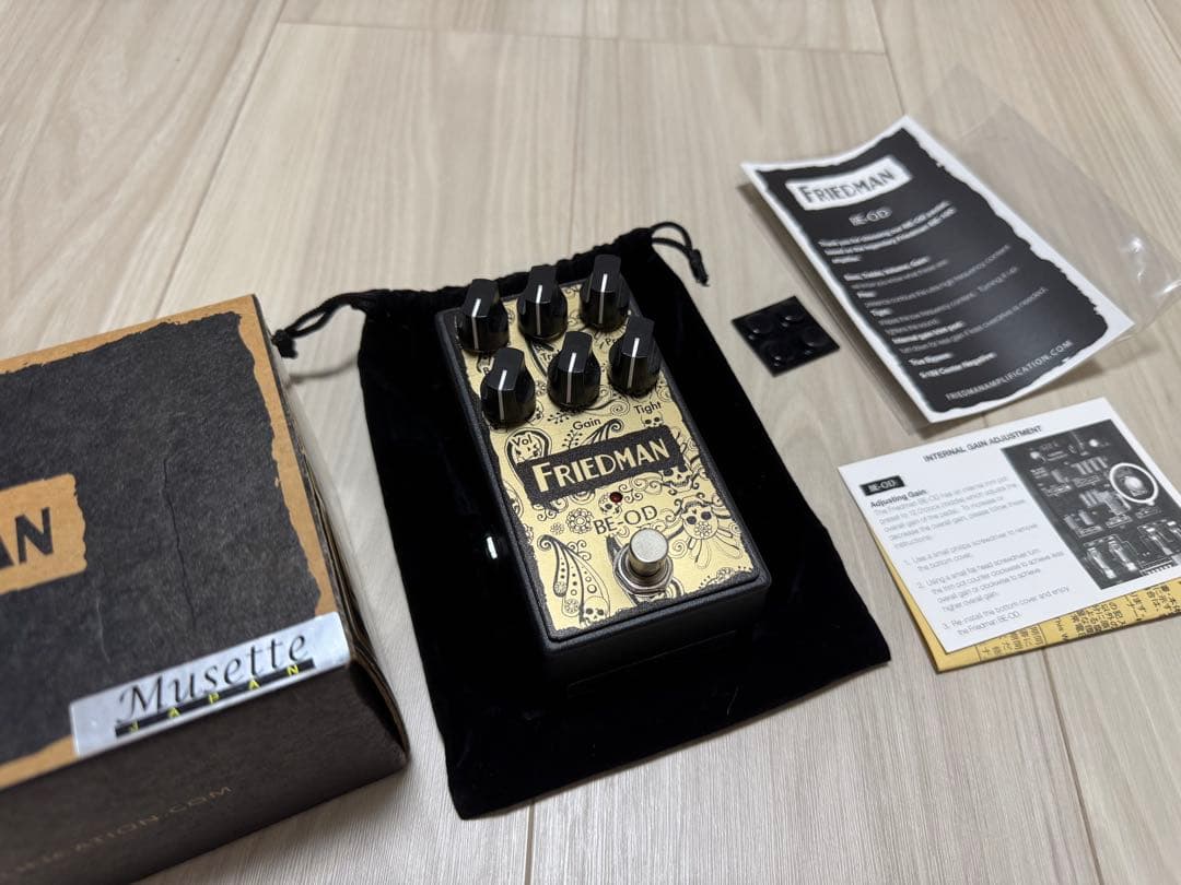 Friedman BE-OD ギターエフェクター