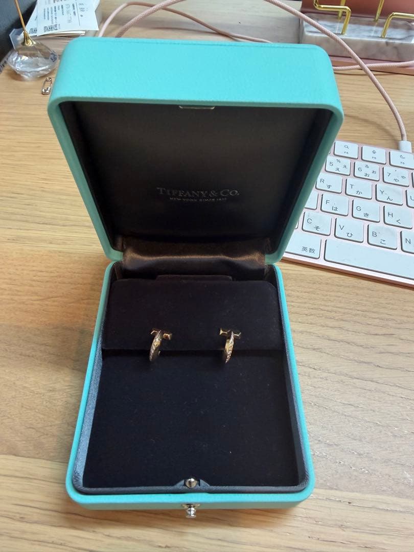 M*i様 Tiffany & Co. ダイヤモンド フープピアス