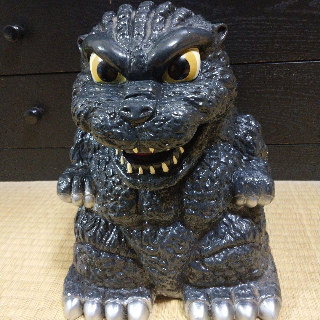 ゴジラ フィギュア 約30cm貯金箱レア