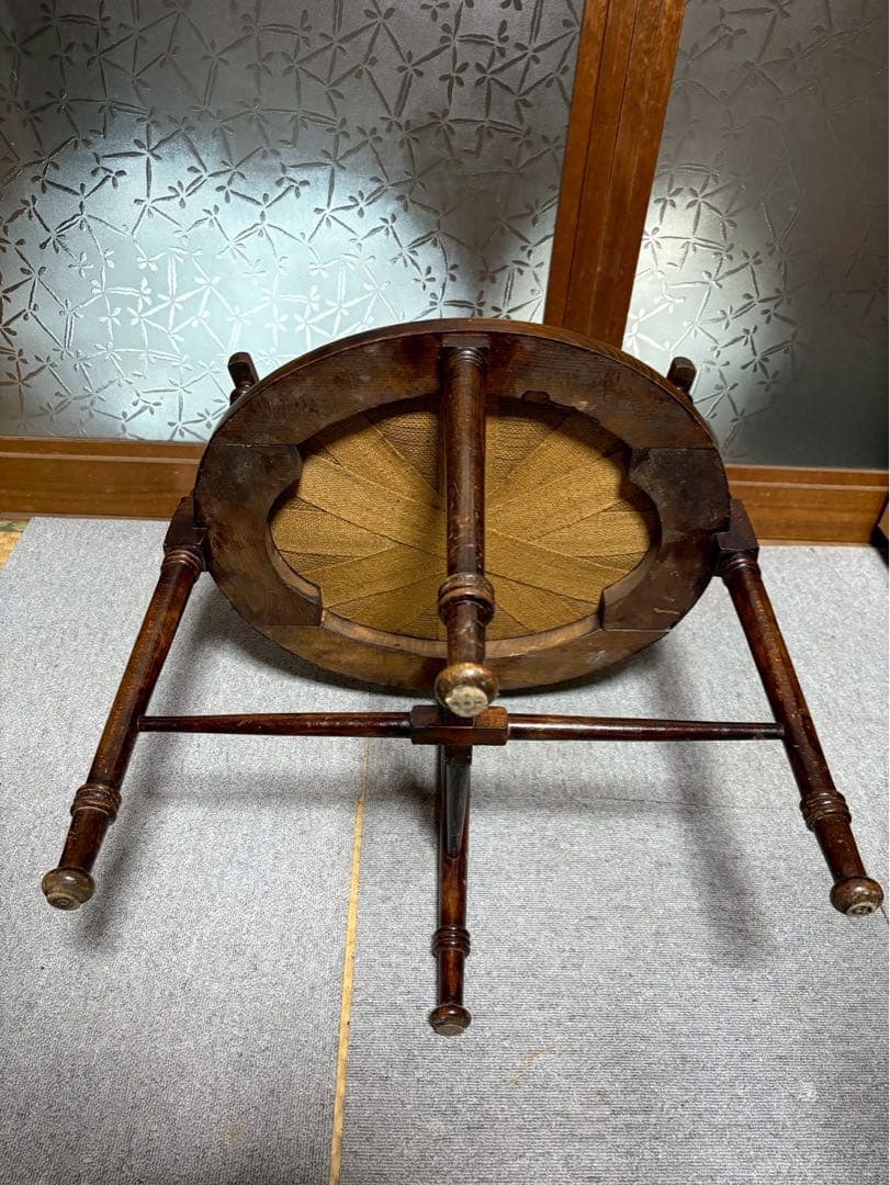 アンティーク バレルバックチェア 木製 ラウンドチェア クラシカル 高級椅子