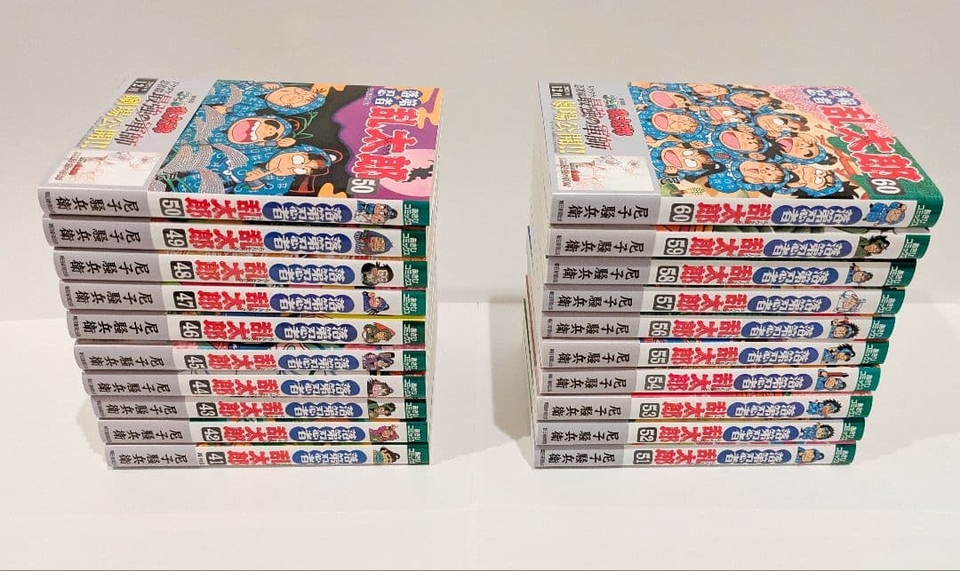 落第忍者乱太郎　全巻　1巻〜65巻　完結　まとめ売り　全65巻　忍たま