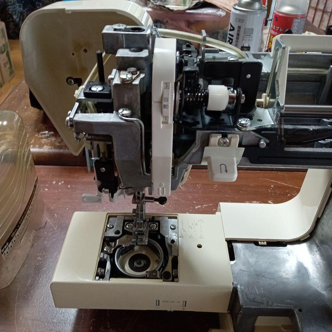 ジャノメ電子ミシン本体　分解整備済み　フット付き