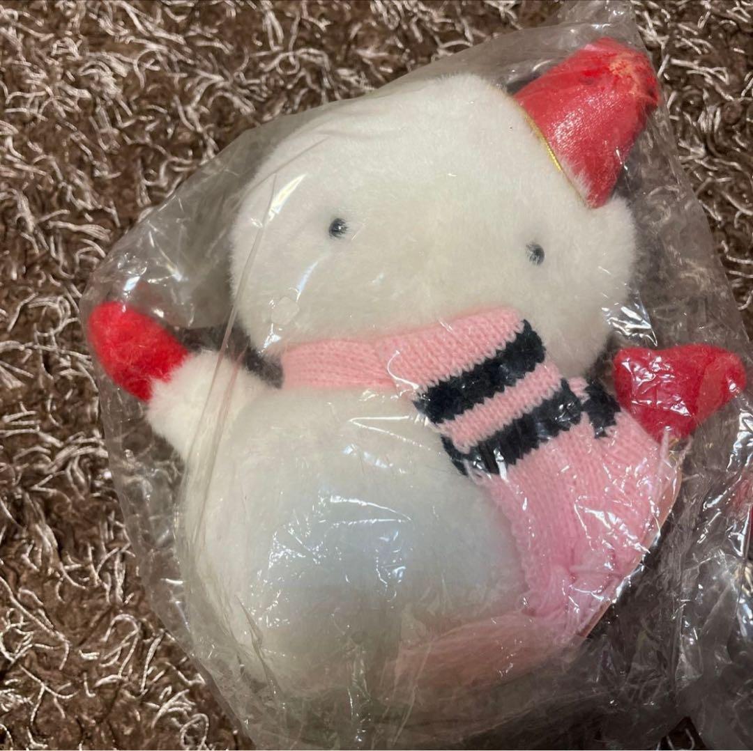 のりピー 雪だるま ぬいぐるみ レトロ 昭和 1988年 酒井法子