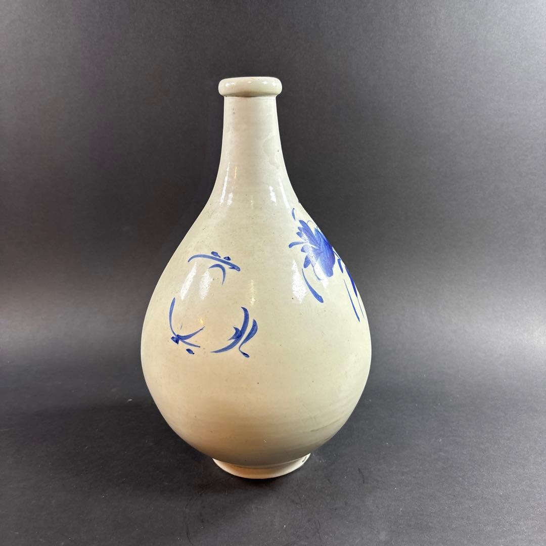 セール　花　染付　伊万里　有田　花瓶　徳利　壺　飾り