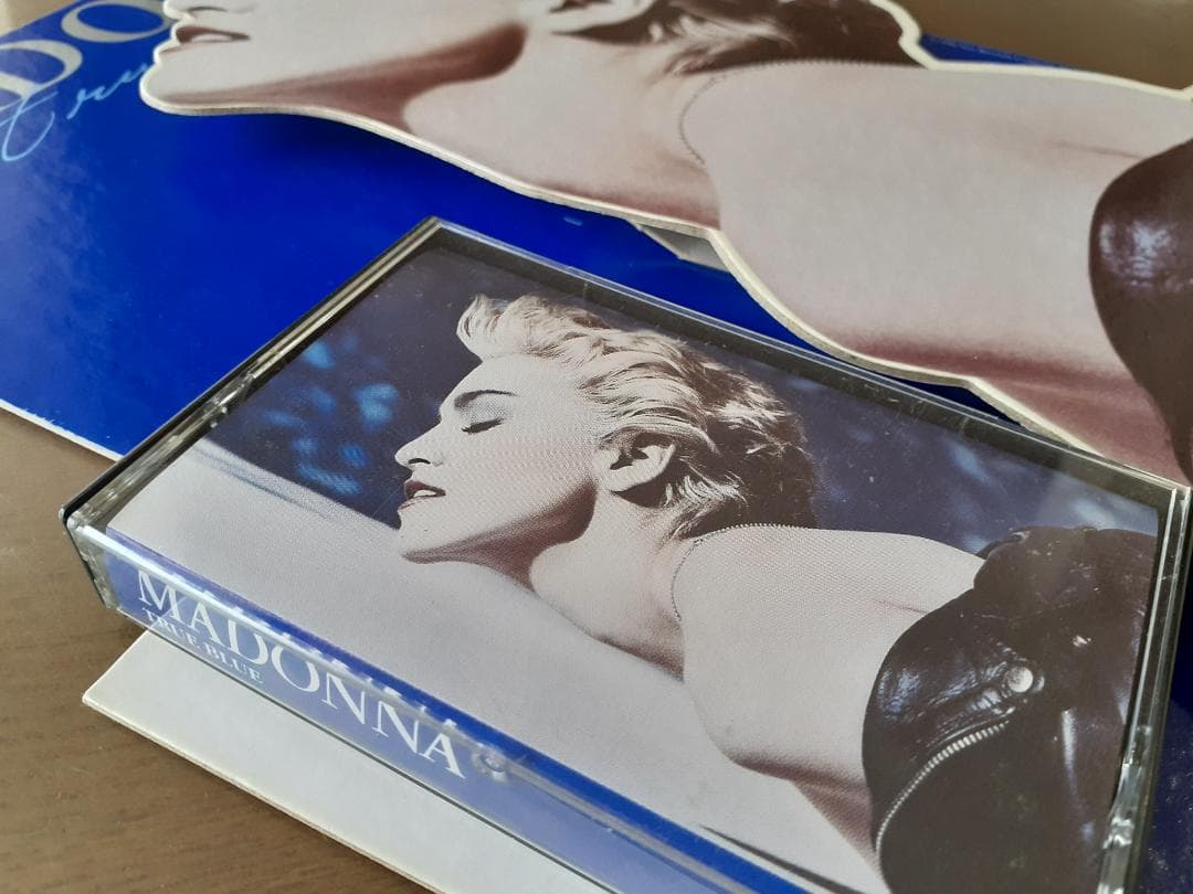 マドンナ　TRUE BLUE　1986年 US製 宣伝用 ディスプレイスタンド