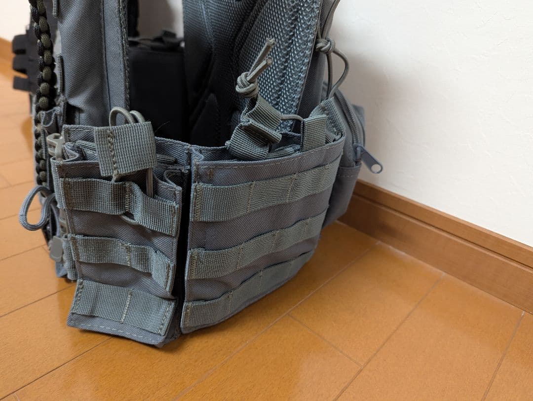 プレートキャリア 2セット ダミープレート付 自作ワンポイントスリング付