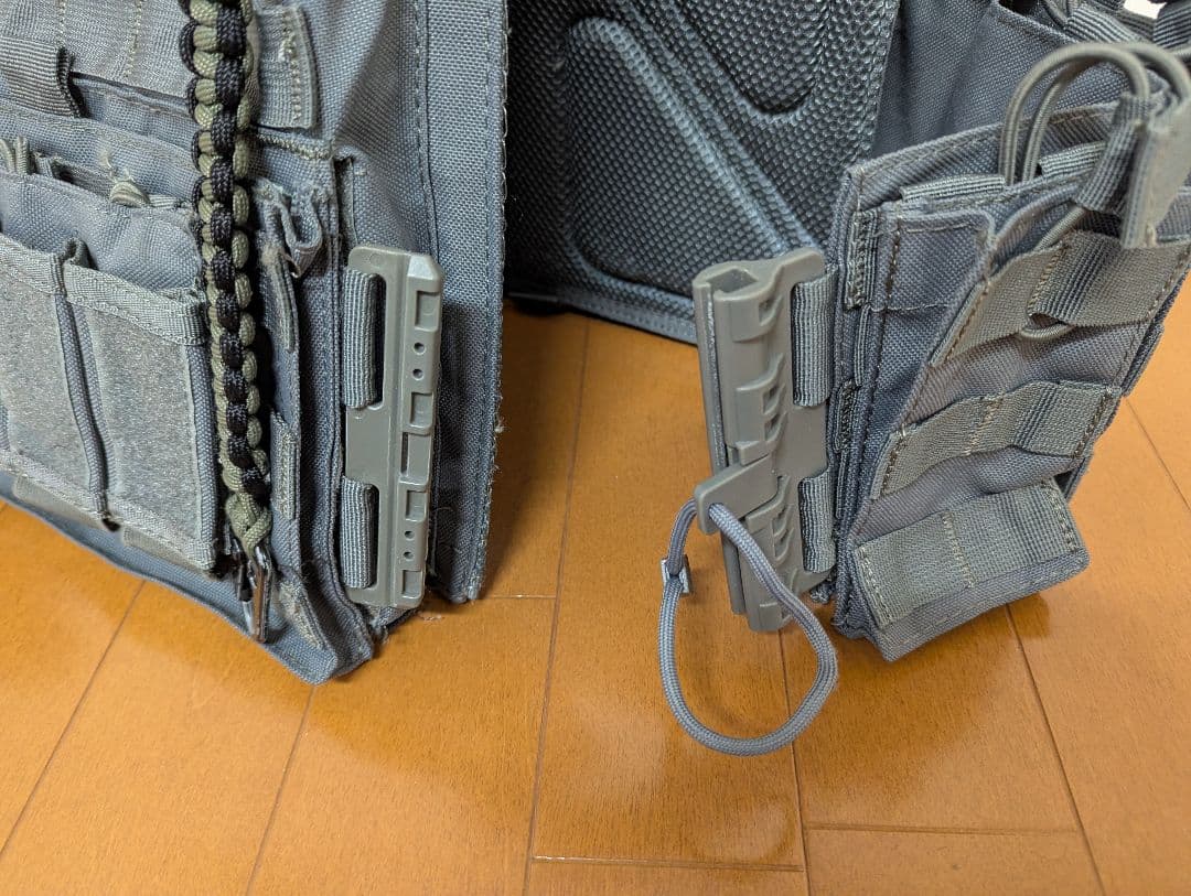 プレートキャリア 2セット ダミープレート付 自作ワンポイントスリング付